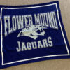 Flower Mound Knit Blanket